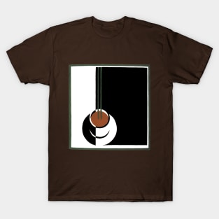 Vintage Art Deco Coffee Cup T-Shirt